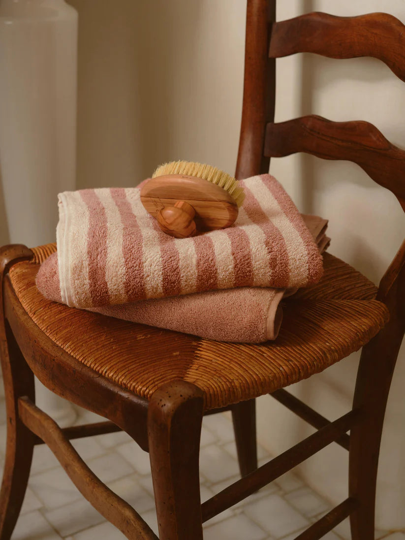 Sand Shell Fringe Edge Cotton Towels