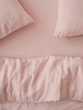 Rose 100% Linen Fitted Sheet