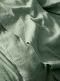 Sage Green Linen Blend Flat Sheet